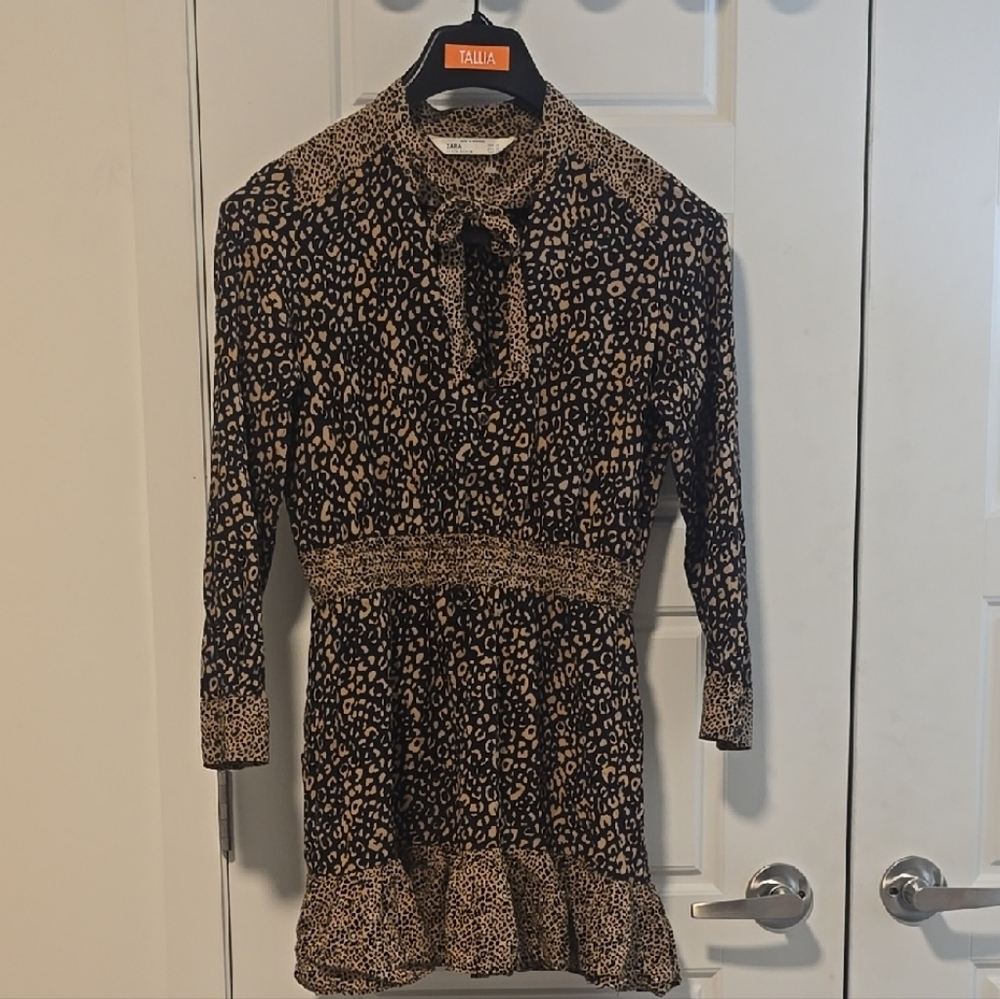 Zara Leopard Print Dress